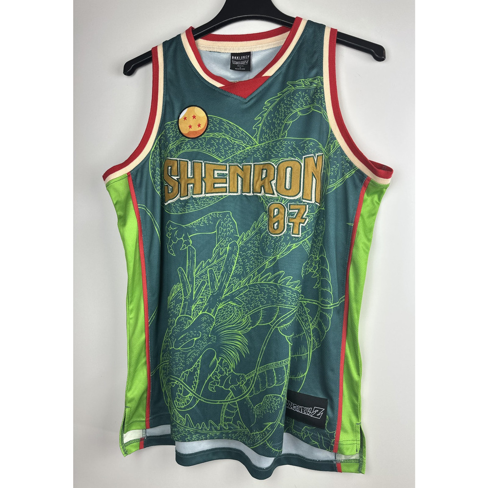 Dragon Ball Z Shenron Basketball Jersey DBZ 07 Patch Embroidered BoxLunch Medium - Picture 11 of 11